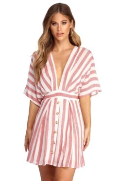 Windsor. Buttoned Up In Stripes Dress -Specialtycookwareus 05102 0041 1 07c4c59b 02d0 4098 9847 4134a70303ee