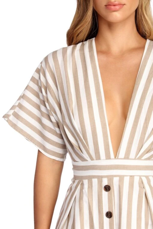 Windsor. Buttoned Up In Stripes Dress -Specialtycookwareus 05102 0042 4 c9314cf6 8e0b 4092 8683 83e3e8d386e0
