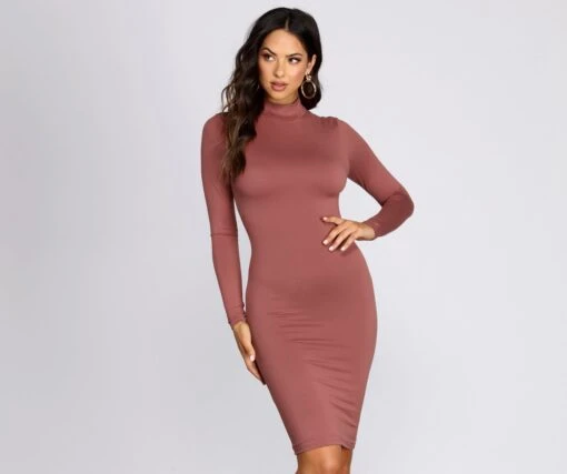 Windsor. Bring Knit On Midi Dress -Specialtycookwareus 05102 0178 4