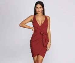 Windsor. Wrapped In Beauty Mini Dress -Specialtycookwareus 05102 0236 1 07b8b5fd 9406 455c 839a c7bb111b3e30