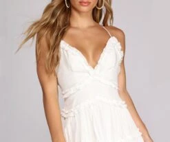Windsor. Ruffle Ride Skater Dress -Specialtycookwareus 05102 0263 2
