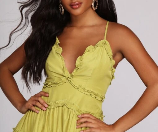 Windsor. Ruffle Ride Skater Dress -Specialtycookwareus 05102 0265 3