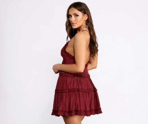 Windsor. Ruffle Ride Skater Dress -Specialtycookwareus 05102 0329 2