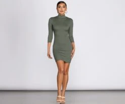 Windsor. Ribbed Knit Turtleneck Mini Dress 8 Windsor. Ribbed Knit Turtleneck Mini Dress -Specialtycookwareus 05102 0348 3 bccf5c80 f336 44ee bad9 04af1aa4772e