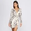 Windsor. Viper Vixen Knot Mini Dress -Specialtycookwareus 05102 0357 1 241a0f83 536d 4ef6 b913 a972dd378abe