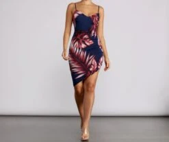 Windsor. Take A Trip Tropical Mini Dress -Specialtycookwareus 05102 0440 4