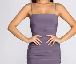 Windsor. What's The Ruche Midi Dress -Specialtycookwareus 05102 0463 3