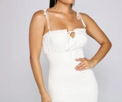 Windsor. Summer Sweetheart Smocked Mini Dress -Specialtycookwareus 05102 0496 4