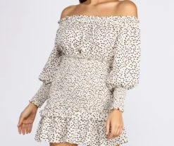 Windsor. Ruffle Up Chiffon Off Shoulder Mini Dress 5 Windsor. Ruffle Up Chiffon Off Shoulder Mini Dress -Specialtycookwareus 05102 0506 4