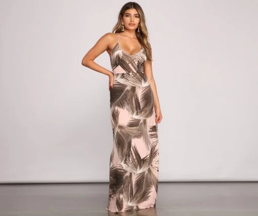 Windsor. Stunning Beauty Tropical Maxi Dress -Specialtycookwareus 05102 0525 1 5b00948c 35f1 4399 b425 b6fa2dc79b7b
