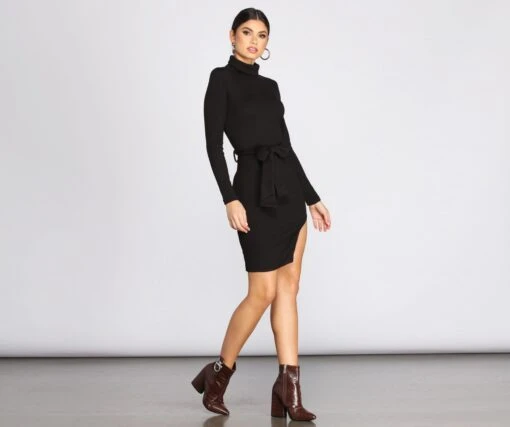 Windsor. Chic With An Edge Sweater Dress -Specialtycookwareus 05102 0544 5 a9d89449 13f4 43ce 812d 0535599713bd