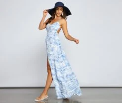 Windsor. Take Me Away Tropical Tie-Dye Maxi Dress -Specialtycookwareus 05102 0576 3 50b4dbe8 39da 4563 8074 ef0c3ed37dbf