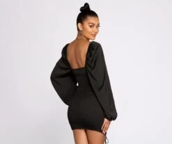 Windsor. Ready Or Not Ruched Mini Dress -Specialtycookwareus 05102 0638 2