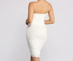 Windsor. Friday Night Ruched Midi Dress -Specialtycookwareus 05102 0693 2 b87bdbbd 4b03 4a71 9dfb 61124dda8d85