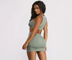 Windsor. Sleeveless Cut Out O-Ring Ribbed Mini Dress -Specialtycookwareus 05102 0723 2 4bd8a643 4476 4b03 bfec a8431ddbab35