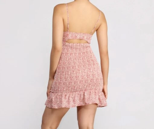 Windsor. Brunch Babe Floral Mini Dress -Specialtycookwareus 05102 0744 2