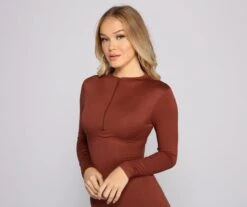 Windsor. Sporty-Chic Long Sleeve Mini Dress -Specialtycookwareus 05102 0930 2 4b6fead8 7efa 444b ab60 3581732c114e