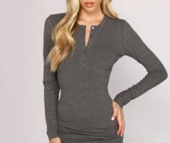 Windsor. Casual Vibes Button Down Ribbed Mini Dress -Specialtycookwareus 05102 0950 3 65f5d98b 1edb 40af bae2 65f184a7228b