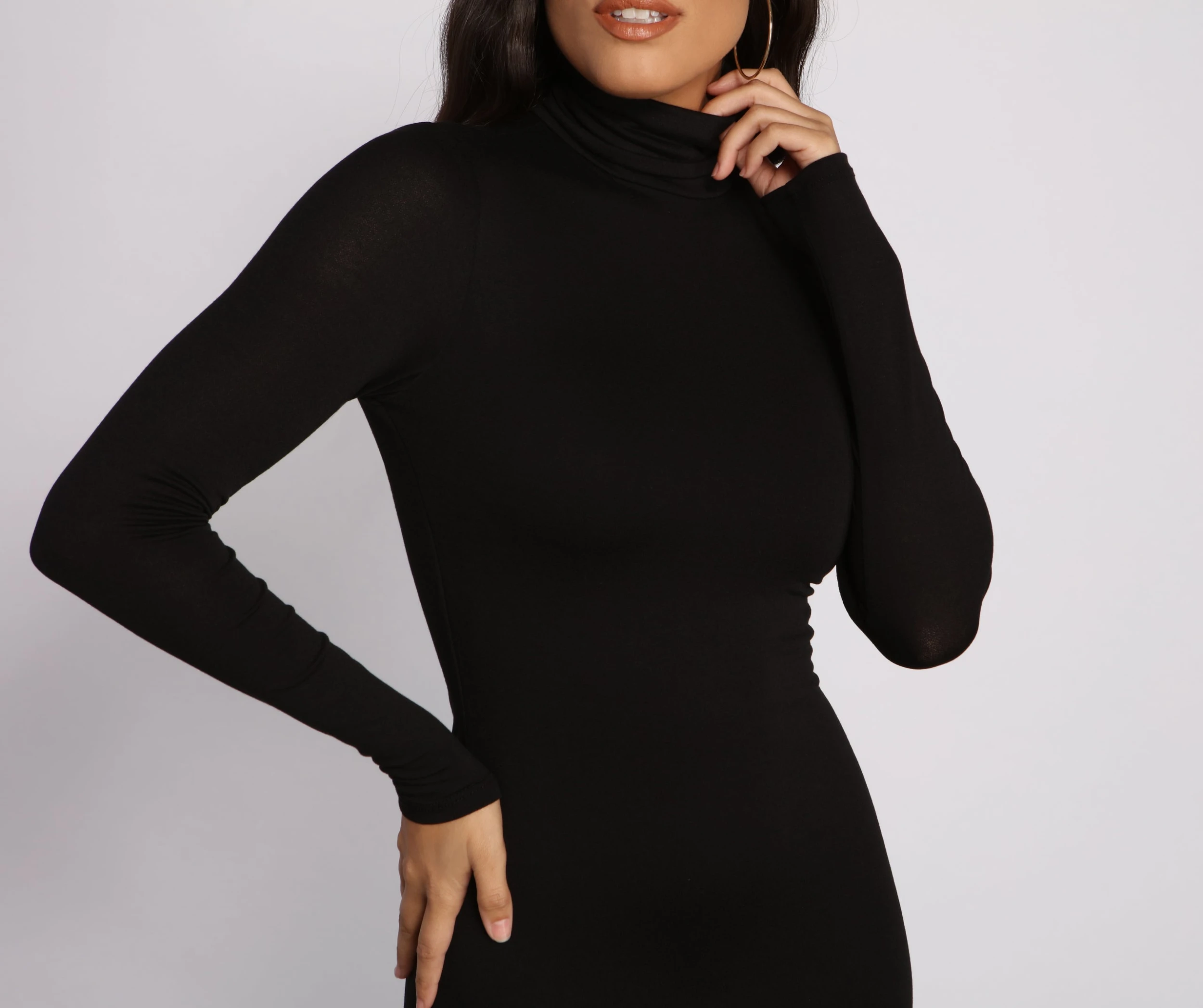 Trendy Girl Turtleneck Mini Dress Windsor. Trendy Girl Turtleneck Mini Dress -Specialtycookwareus 05102 0956 3