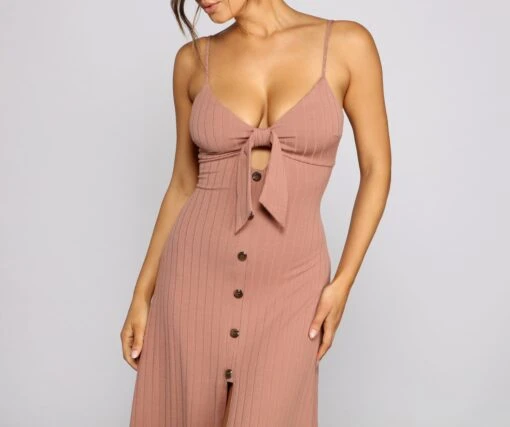 Windsor. Effortless Style Tie-Front Maxi Dress -Specialtycookwareus 05102 1174 3 5ce69e80 53ae 4e34 a2d0 6648f5300587
