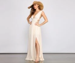 Windsor. Style Icon Gauze Cutout Maxi Dress -Specialtycookwareus 05102 1314 3