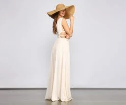 Windsor. Style Icon Gauze Cutout Maxi Dress -Specialtycookwareus 05102 1314 4