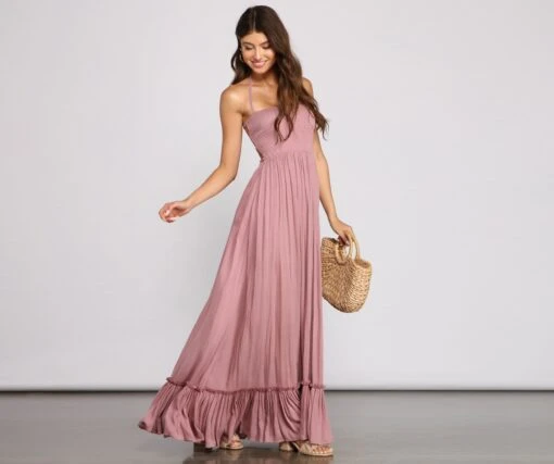 Windsor. Go With The Flow Smocked Maxi Dress -Specialtycookwareus 05102 1363 1 236c0a41 b7ae 43c0 a3d8 e1155c4ae2ec