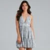 Windsor. Free-Spirited Darling Tie-Dye Mini Dress -Specialtycookwareus 05102 1952 1