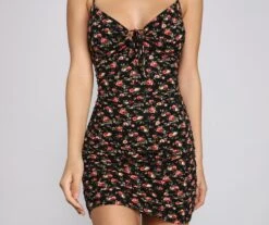 Windsor. Floral Passion Sleeveless Mini Dress -Specialtycookwareus 05102 2692 4 61d2fee7 ace3 4df4 ae73 e708fa5370cf