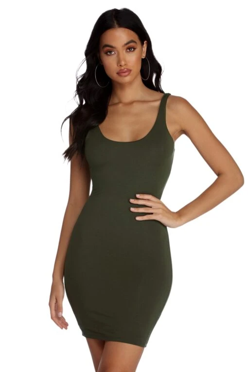 Windsor. Basic Scoop Mini Dress -Specialtycookwareus 05102 3350 1