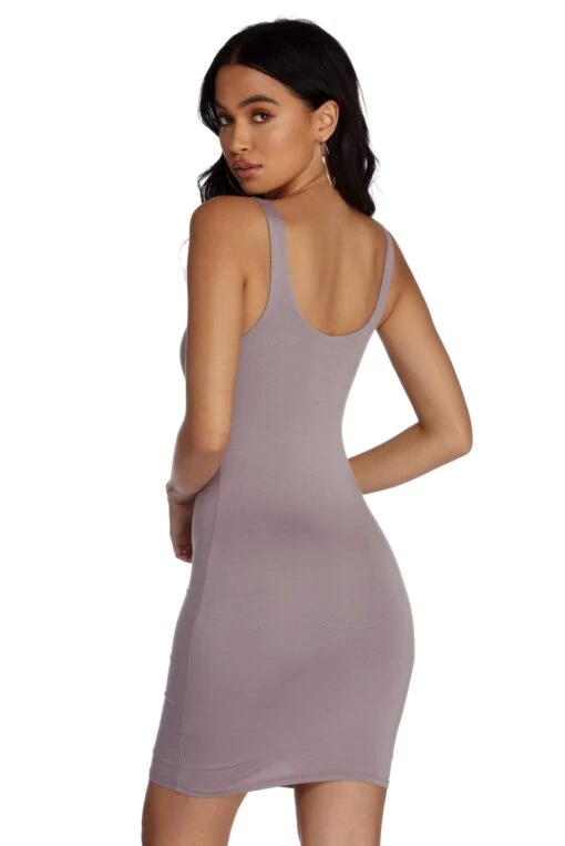 Windsor. Basic Scoop Mini Dress -Specialtycookwareus 05102 3768 2