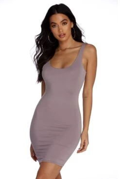 Windsor. Basic Scoop Mini Dress -Specialtycookwareus 05102 3768 4