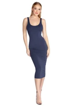 Windsor. Basic Essentials Midi Dress -Specialtycookwareus 05102 3790 1 879bcd33 c5fe 418e 934c 6c83204e6487