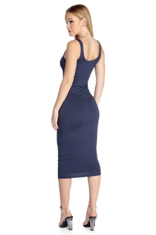 Windsor. Basic Essentials Midi Dress -Specialtycookwareus 05102 3790 2 7cffabc1 59d8 44ca ab32 763eed5337d9