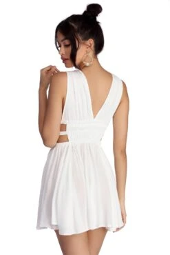 Windsor. Summer Vibes Gauzy Mini Dress -Specialtycookwareus 05102 3846 3 bb8bd8e1 4b6e 48ef 9005 6be1121c329f