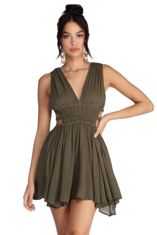 Windsor. Summer Vibes Gauzy Mini Dress -Specialtycookwareus 05102 3847 1 12d6c388 de10 4803 bcbd 48bc6b909cd9