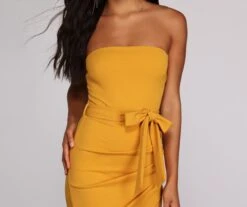 Windsor. Tied With Style Mini Dress -Specialtycookwareus 05102 3919 4 5e87215d 9776 414d 840a 19e0ac848991