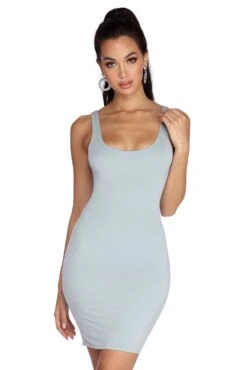 Windsor. Basic Scoop Mini Dress -Specialtycookwareus 05102 3936 1