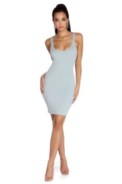 Windsor. Basic Scoop Mini Dress -Specialtycookwareus 05102 3936 2