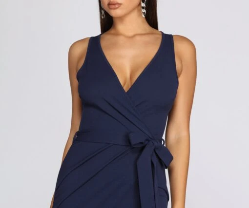 Windsor. Wrapped In Beauty Mini Dress -Specialtycookwareus 05102 4020 4