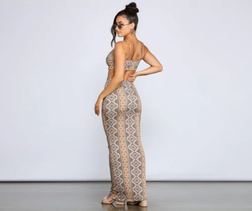 Windsor. Carefree Bohemian Chic Cutout Maxi Dress -Specialtycookwareus 05102 4065 2