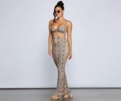 Windsor. Carefree Bohemian Chic Cutout Maxi Dress -Specialtycookwareus 05102 4065 3