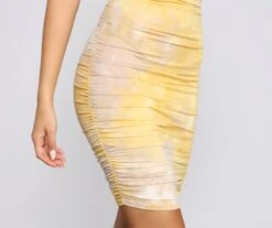 Windsor. Color Me In Glam Tie Dye Mini Dress -Specialtycookwareus 05102 4077 4
