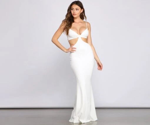 Windsor. Stunning Style Cutout Maxi Dress -Specialtycookwareus 05102 4079 1