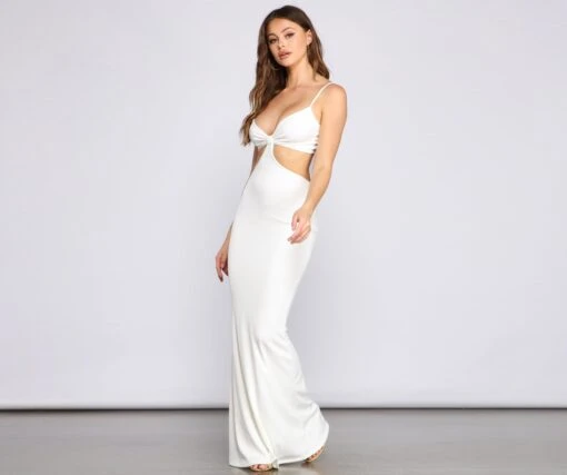 Windsor. Stunning Style Cutout Maxi Dress -Specialtycookwareus 05102 4079 4