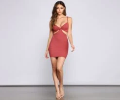 Windsor. Absolute Bombshell Cutout Mini Dress -Specialtycookwareus 05102 4166 3