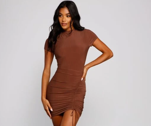 Windsor. Own That Ruched Tie Bodycon Dress -Specialtycookwareus 05102 4167 1