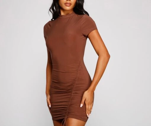 Windsor. Own That Ruched Tie Bodycon Dress -Specialtycookwareus 05102 4167 3