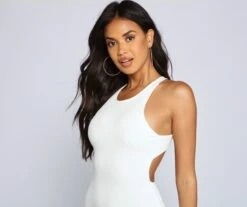 Windsor. Simple And Sexy High-Slit Midi Dress -Specialtycookwareus 05102 4213 4 970dda34 3622 46d9 b0ac 45e7fc9c1535