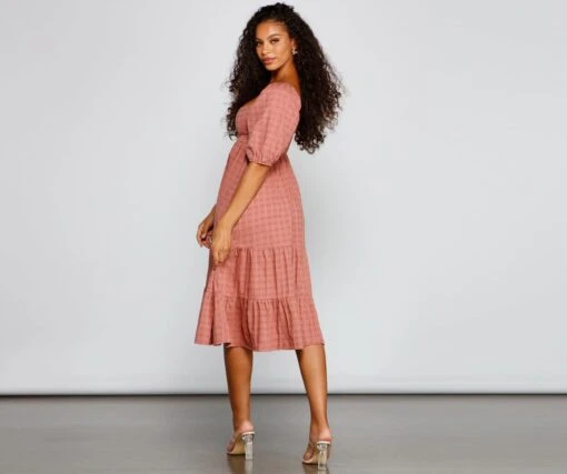 Windsor. Sweet Beauty A-Line Midi Dress -Specialtycookwareus 05102 4243 2